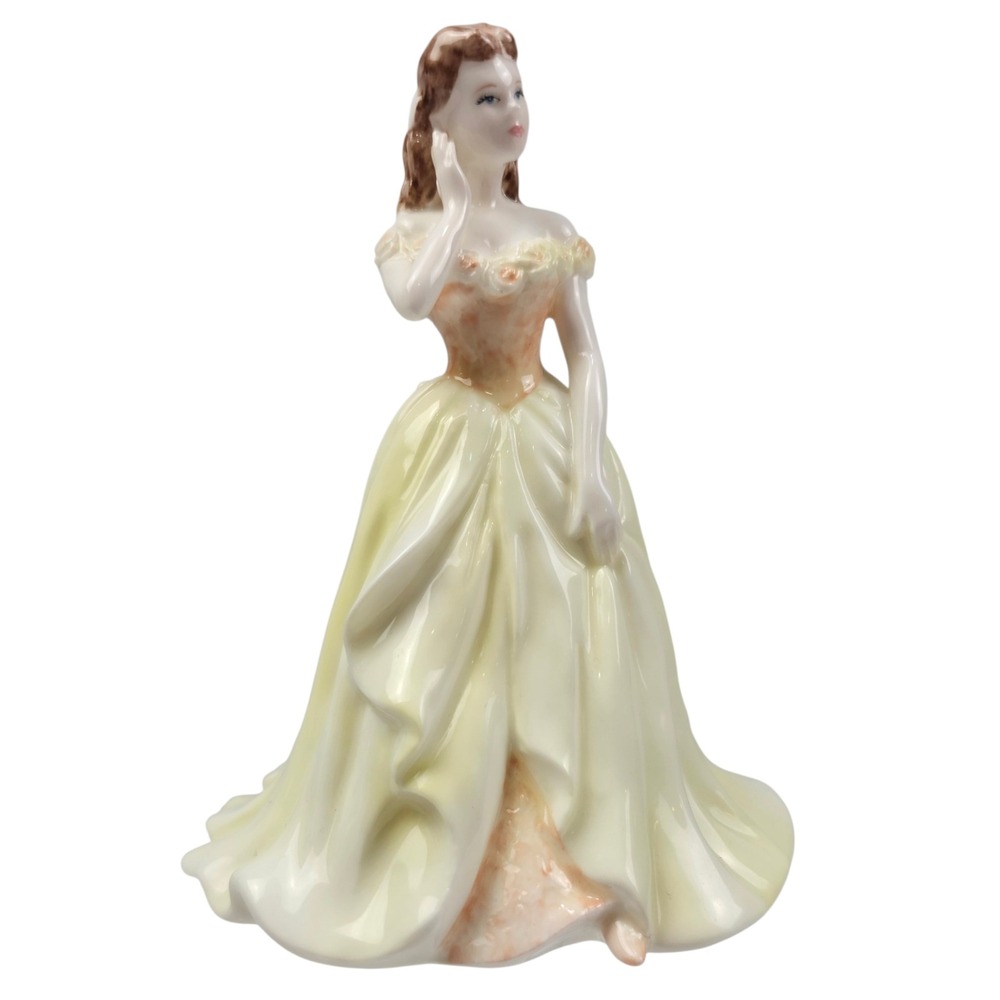 Coalport Debutante Lauren‎ Bone China Figurine 1994 Made in England Jack Glynn